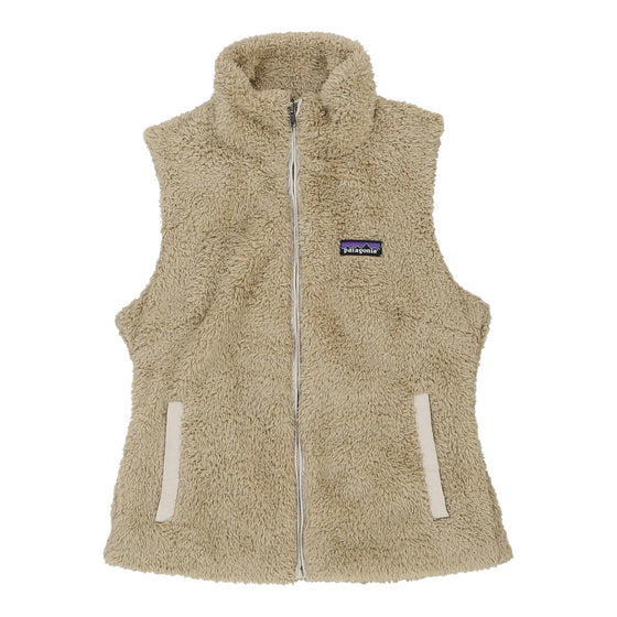 Vintage beige Age 12-13 Patagonia Fleece Gilet - girls small