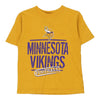 Vintage yellow Age 4-5 Minnesota Vikings Nfl Team Apparel T-Shirt - boys x-small