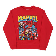  Vintage red Age 13-14 Marvel Sweatshirt - boys medium