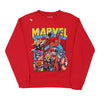 Vintage red Age 13-14 Marvel Sweatshirt - boys medium