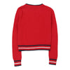 Vintage red Tommy Jeans Jumper - womens small