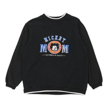  Vintage black Mickey Mom Mickey & Co. Sweatshirt - womens medium