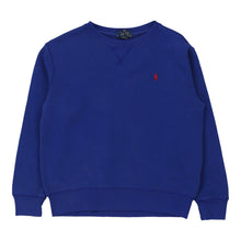  Vintage blue Age 8-9 Ralph Lauren Sweatshirt - boys medium