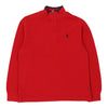 Vintage red Age 8.9 Ralph Lauren 1/4 Zip - boys medium