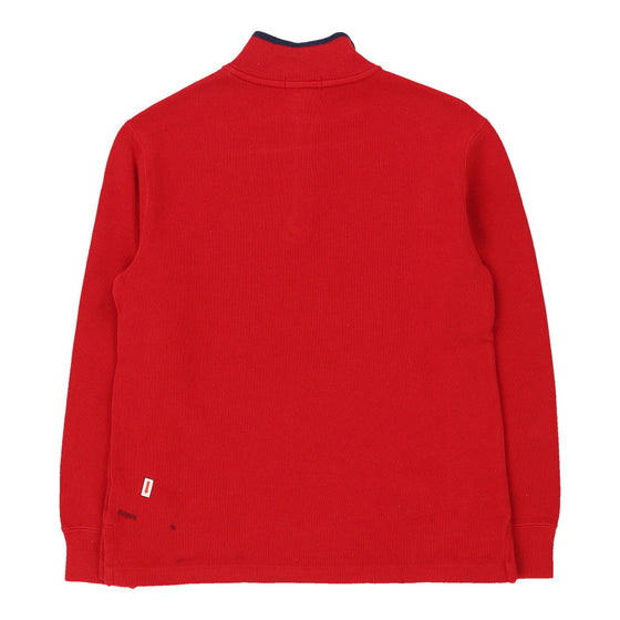 Vintage red Age 8.9 Ralph Lauren 1/4 Zip - boys medium