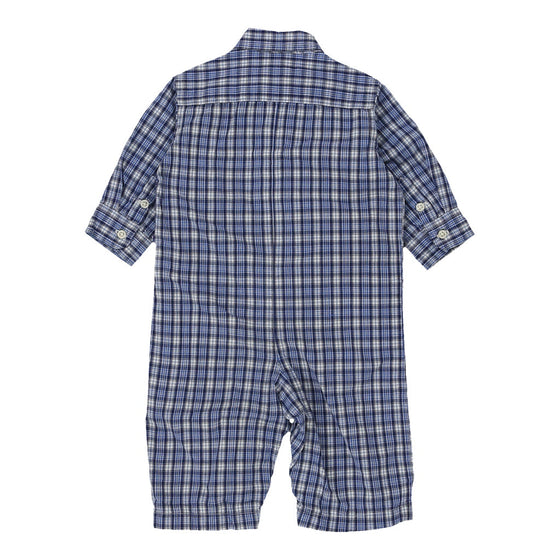 Vintage blue Age 9 Months Ralph Lauren Playsuit - boys xxx-small