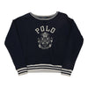 Vintage navy Age 12-14 Ralph Lauren Sweatshirt - girls x-large