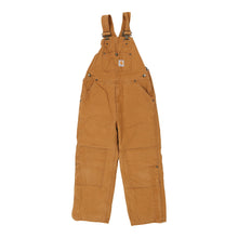  Vintage beige Age 7 Carhartt Dungarees - boys small