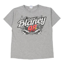  Vintage grey Age 12-14 Dave Blaney  Gildan T-Shirt - boys medium