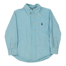  Vintage blue Age 4 Ralph Lauren Shirt - boys x-small