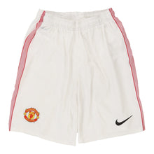  Vintage white Age 10-12 Manchester United Nike Sport Shorts - boys medium