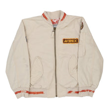  Vintage cream Age 9 Avirex Jacket - boys medium