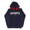 Vintage navy Age 12 New England Patriots Nfl Hoodie - boys medium