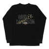 Vintage black Age 2-4 Harley Davidson Sweatshirt - boys large