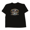 Vintage black Age 8 Harley Davidson T-Shirt - boys medium