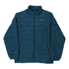  Vintage teal Age 12-13 Patagonia Puffer - boys large