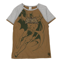  Vintage brown Age 11-12 Batman Benetton T-Shirt - boys medium