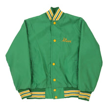  Vintage green Age 11-12 St. Bart's Bruins West Wind Baseball Jacket - boys medium