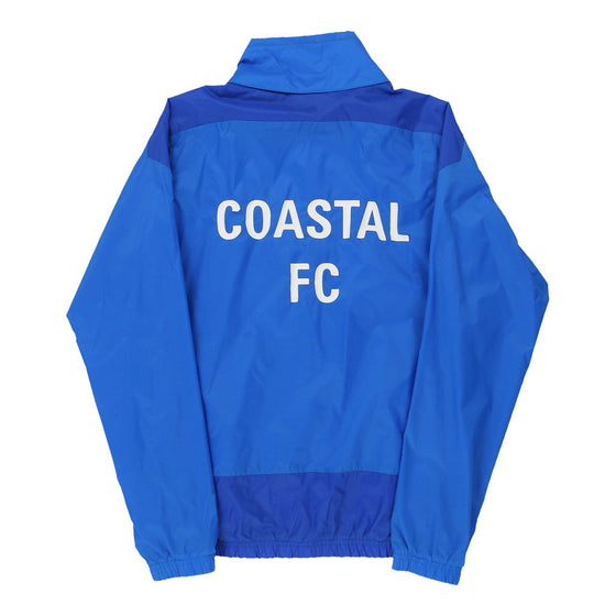 Vintage blue Age 13-14 Coastal FC Puma Track Jacket - boys x-large