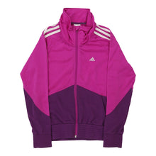  Vintage pink Age 11-12 Adidas Track Jacket - girls medium