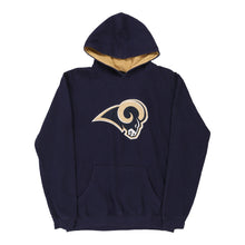  Vintage navy Age 12-13 Los Angeles Rams Nfl Team Apparel Hoodie - boys large