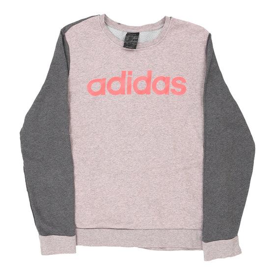 Vintage pink Age 15-16 Adidas Sweatshirt - girls x-large