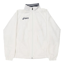  Vintage white Age 14 Asics Track Jacket - boys large