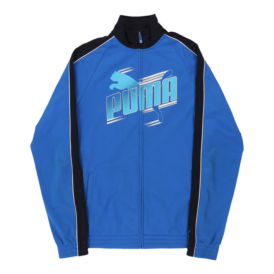 Vintage blue Age 12-13 Puma Track Jacket - boys xx-large