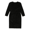 Vintage black Unbranded Midi Dress - womens large