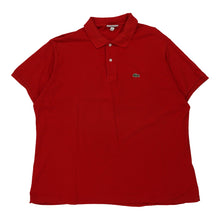  Vintage red Lacoste Polo Shirt - mens xxx-large