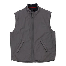  Vintage grey Fila Gilet - mens x-large