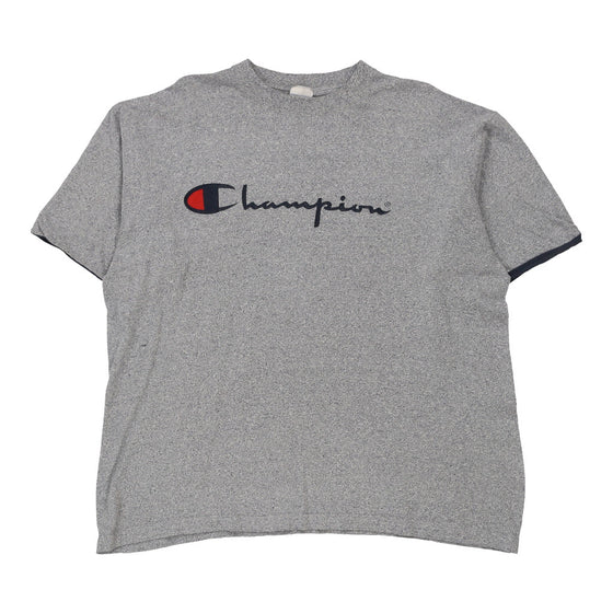 Vintage grey Champion T-Shirt - mens x-large