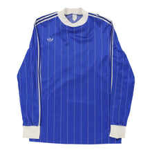  Vintage blue 1970s Adidas Football Shirt - mens medium