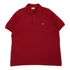 Vintage red Lacoste Polo Shirt - mens xx-large