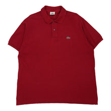  Vintage red Lacoste Polo Shirt - mens xx-large