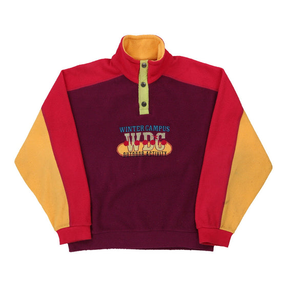 Vintage block colour Diadora Fleece - womens small