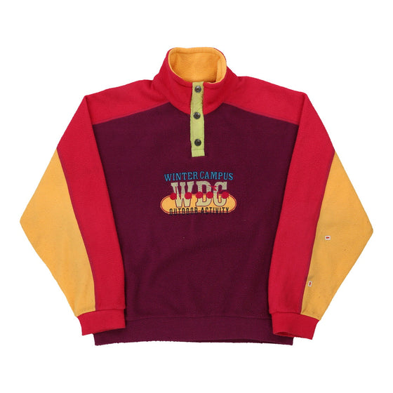 Vintage block colour Diadora Fleece - womens small