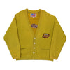 Vintage yellow Carting Co West Side Bowery Bowery Cardigan - mens medium