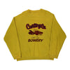 Vintage yellow Carting Co West Side Bowery Bowery Cardigan - mens medium