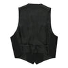 Vintage black Watergate Waistcoat - mens medium