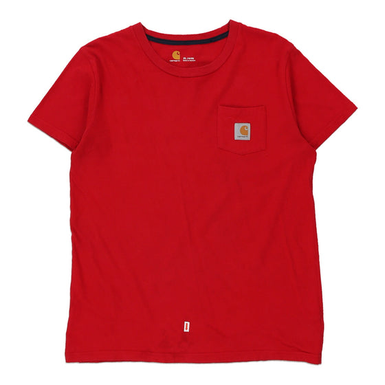 Vintage red Carhartt T-Shirt - womens x-large