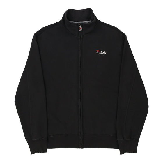 Vintage black Fila Zip Up - mens small