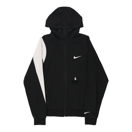 Vintage black Nike Hoodie - mens x-large