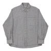 Vintage grey Massaro Flannel Shirt - mens x-large