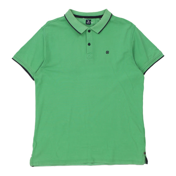 Vintage green Datch Polo Shirt - mens x-large