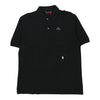 Vintage black Kappa Polo Shirt - mens large