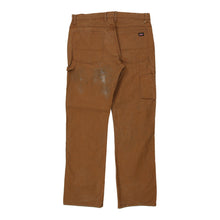  Vintage brown Dickies Carpenter Trousers - mens 37" waist