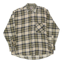  Vintage green Cervino Flannel Shirt - mens medium