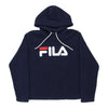 Vintage navy Fila Fleece - womens xx-large