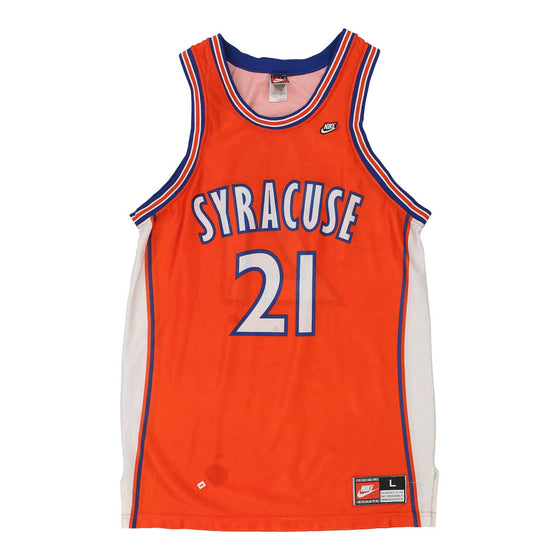 Vintage orange Syracuse #21 Nike Jersey - mens large